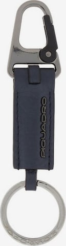 Porte-clés Piquadro en bleu : devant