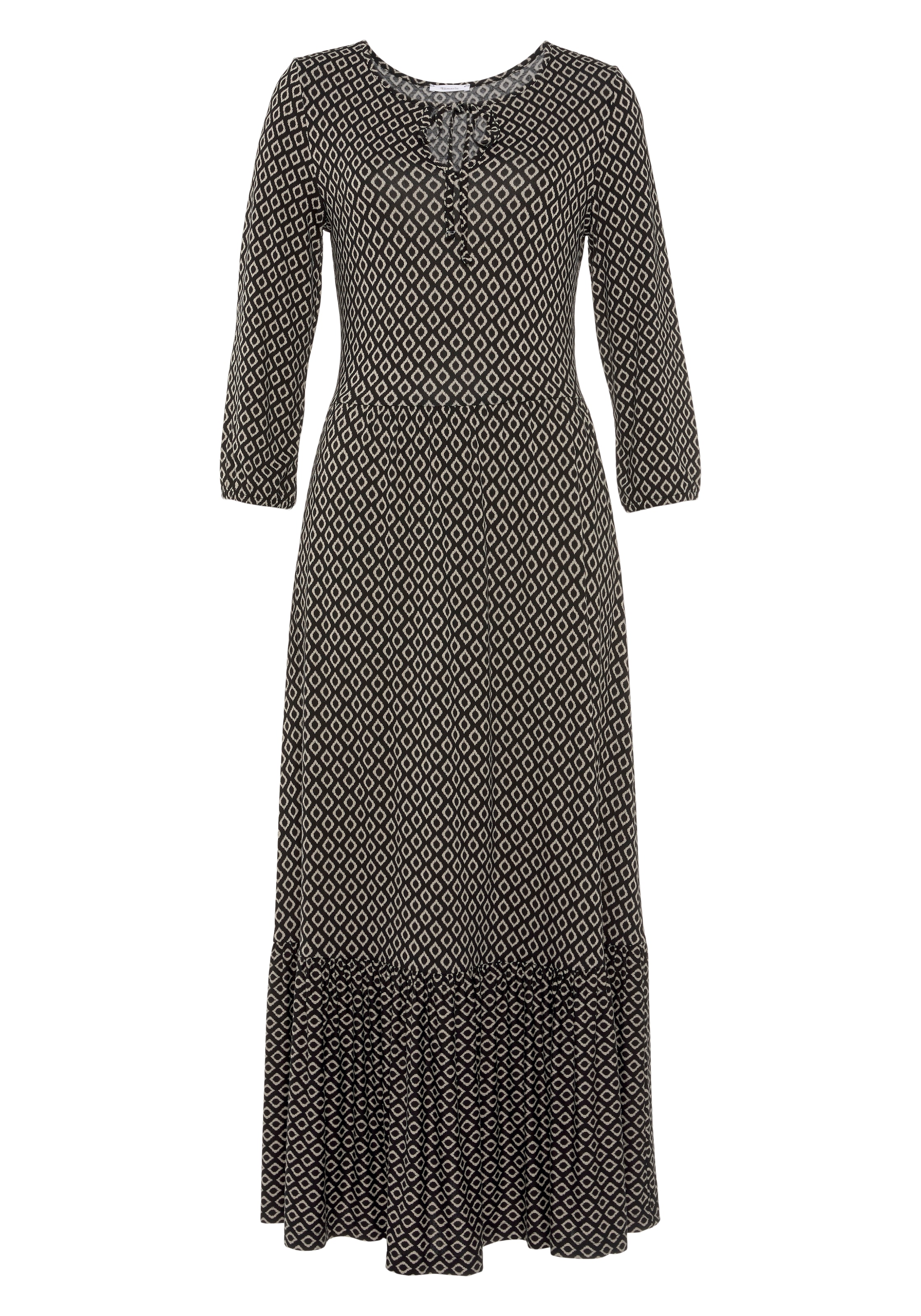 Tamaris Dress in Black: front