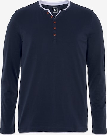 AJC Shirt in Blau: Vorderseite