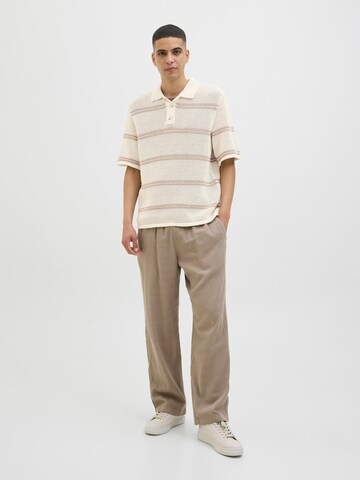 Pull-over 'JORSUMMER' JACK & JONES en beige