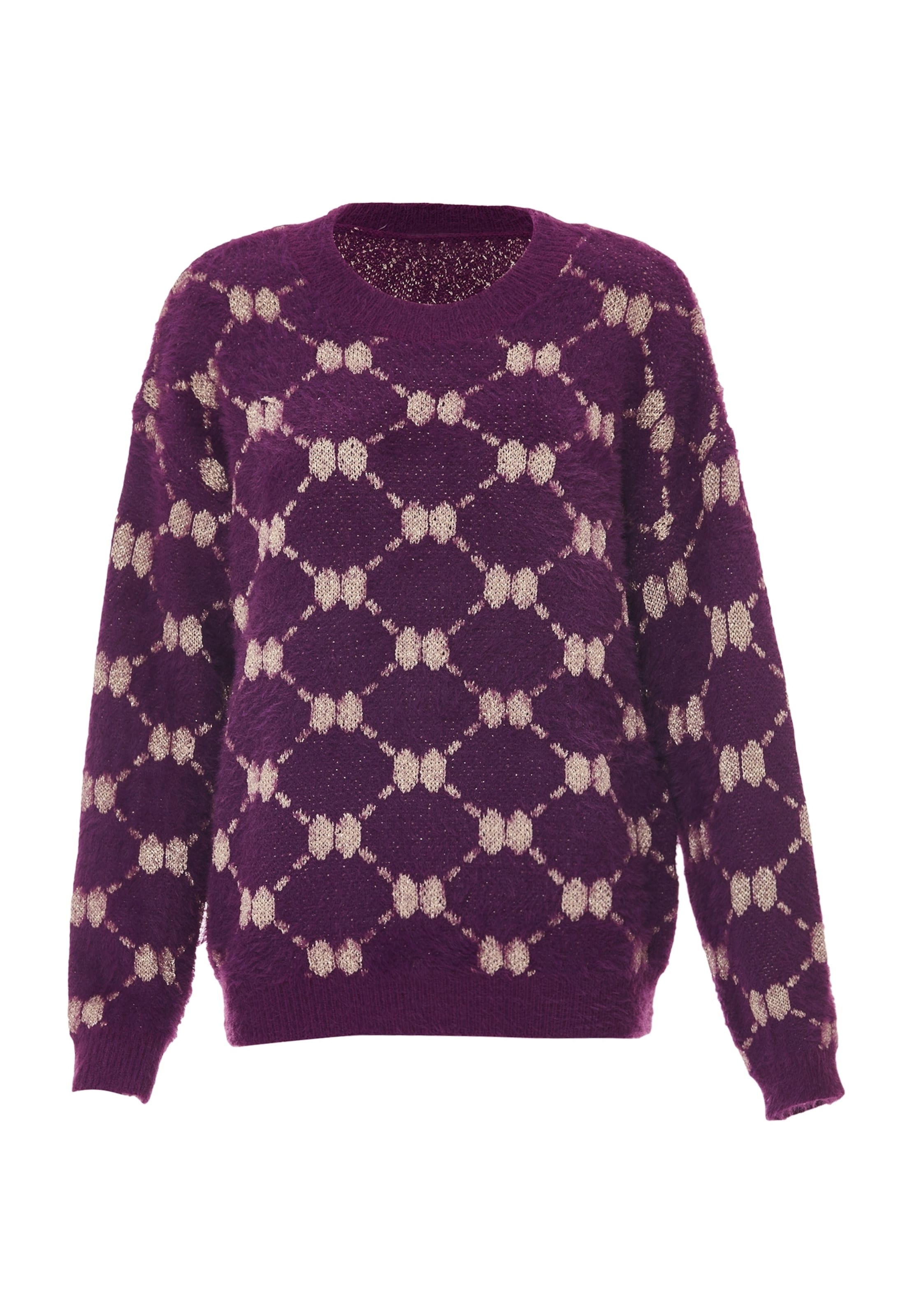 ebeeza Sweater in Purple: front
