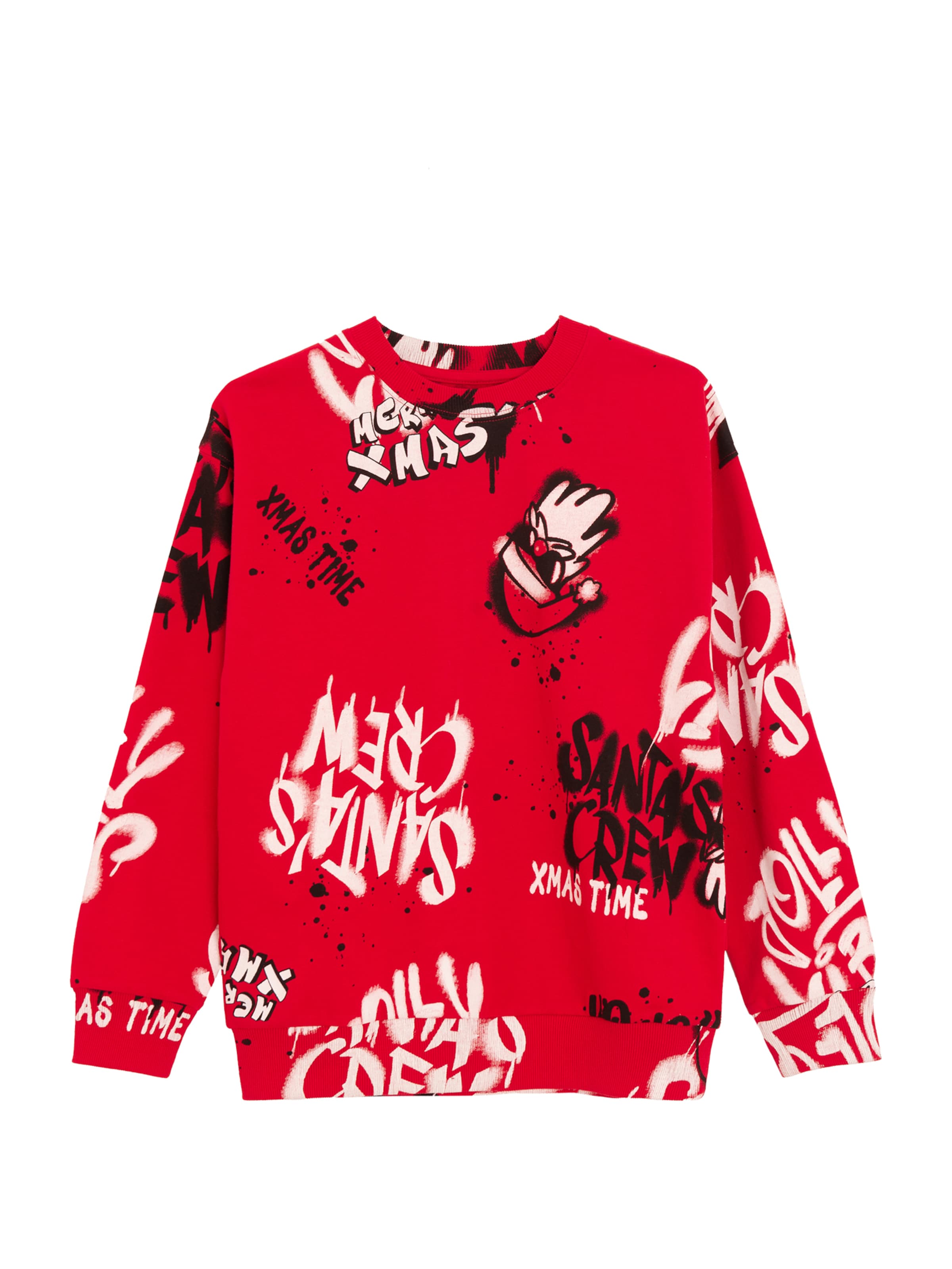 raudona Cool Club Megztinis be užsegimo: priekis