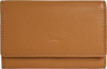 Samantha Look Wallet in Yellow: front
