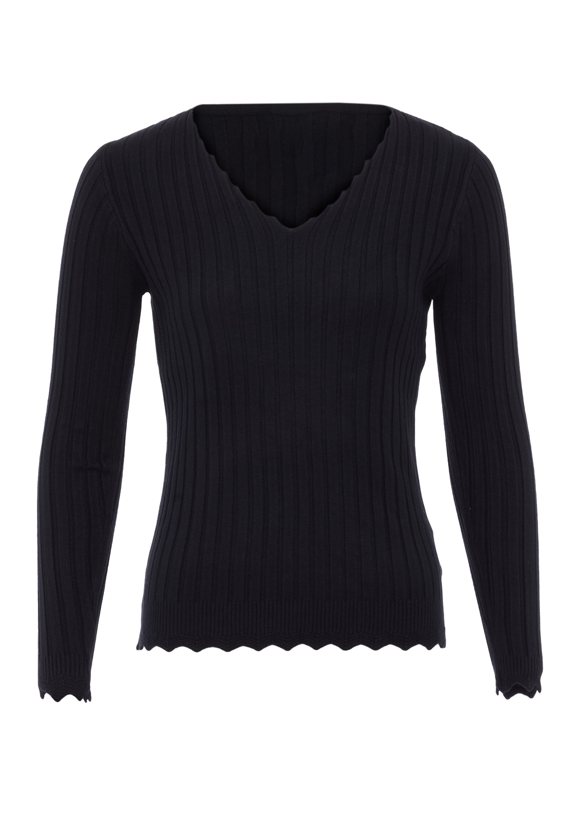 Sidona Pullover in Schwarz: Vorderseite