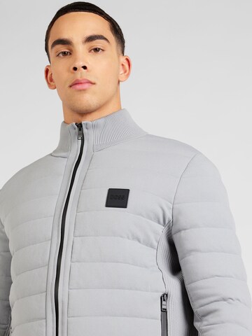 BOSS Black Between-Season Jacket 'Paranolo' in Grey