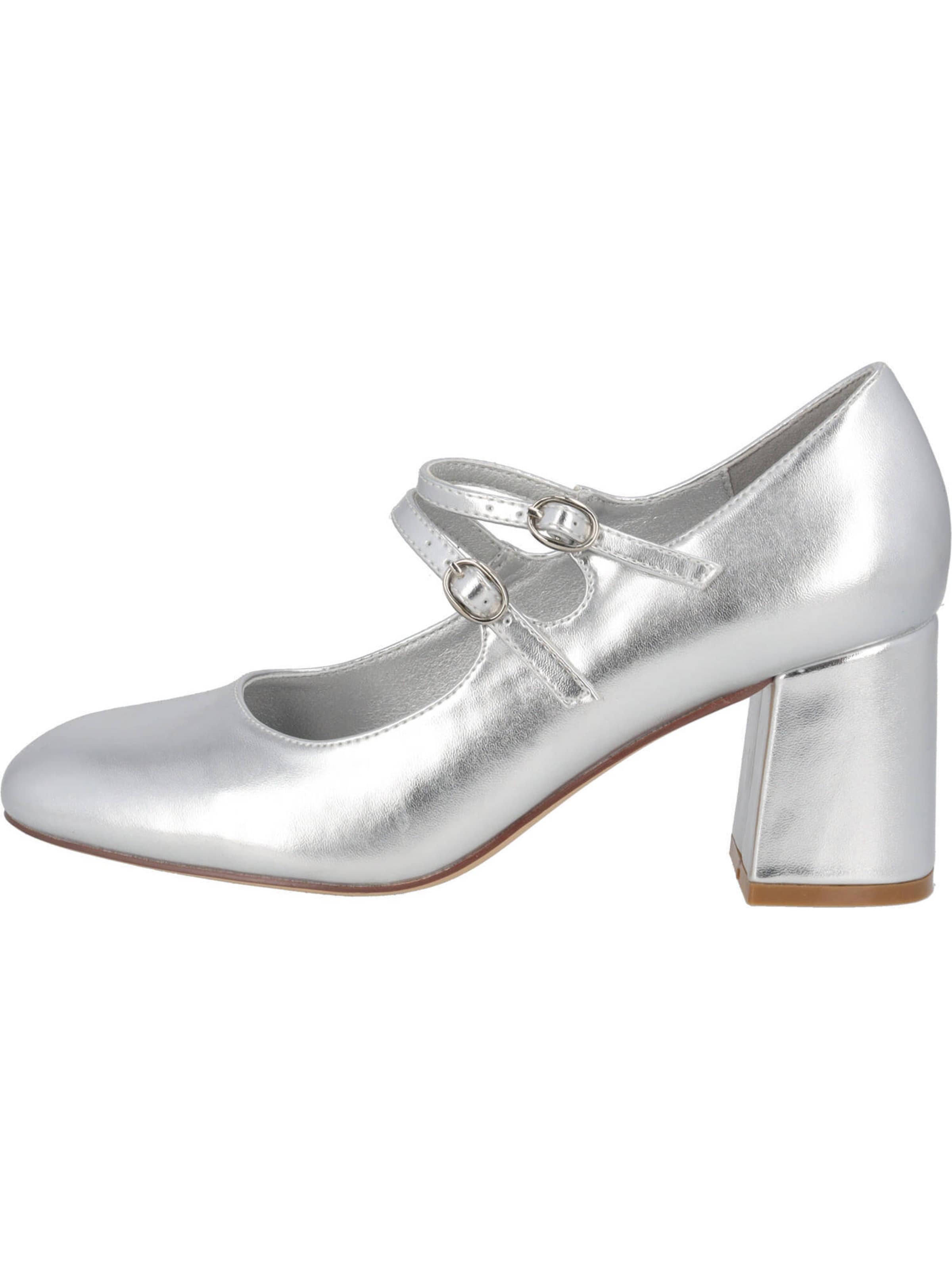 Palado by Sila Sahin Pumps 'Loriya by Sila Sahin' in Zilver: voorkant