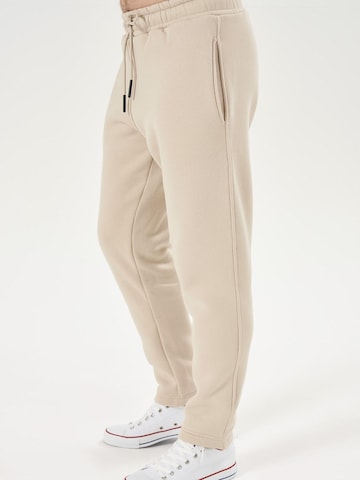 LOUIS LECLER Slim fit Trousers 'Lucien' in Beige