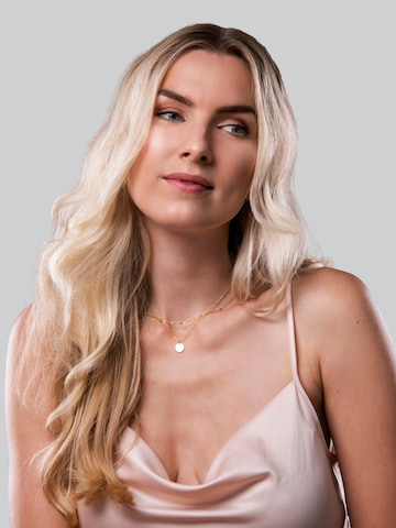 Amberz Ketting 'Bloem' in Goud