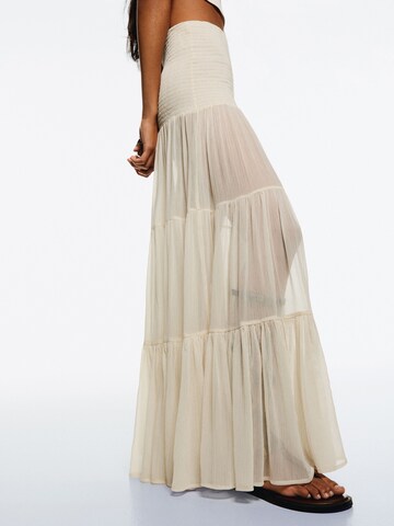 Jupe Bershka en beige