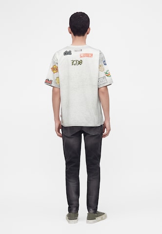DIESEL Футболка 'BOXT-AA6' в Белый