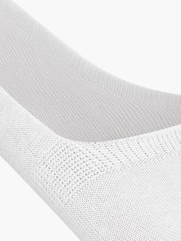 Sukats Ankle socks 'The No Show Invisibles Footies Enkelsokken - 8 Paar' in White