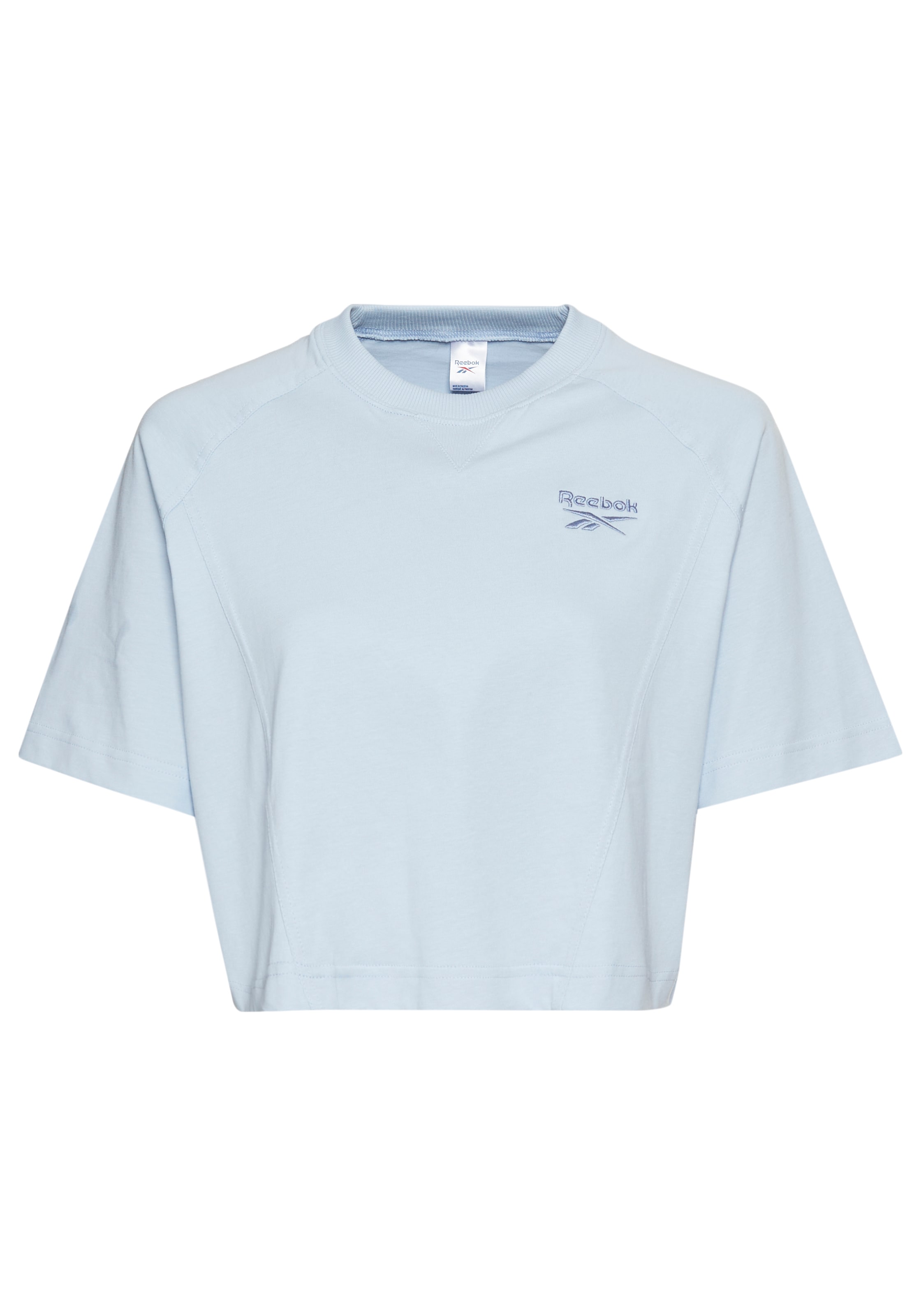 Reebok T-Shirt in hellblau, Produktansicht