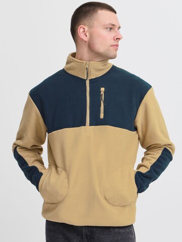 Sweat-shirt ' BHBROOKS Sweatshirt halfzipp ' BLEND en marron