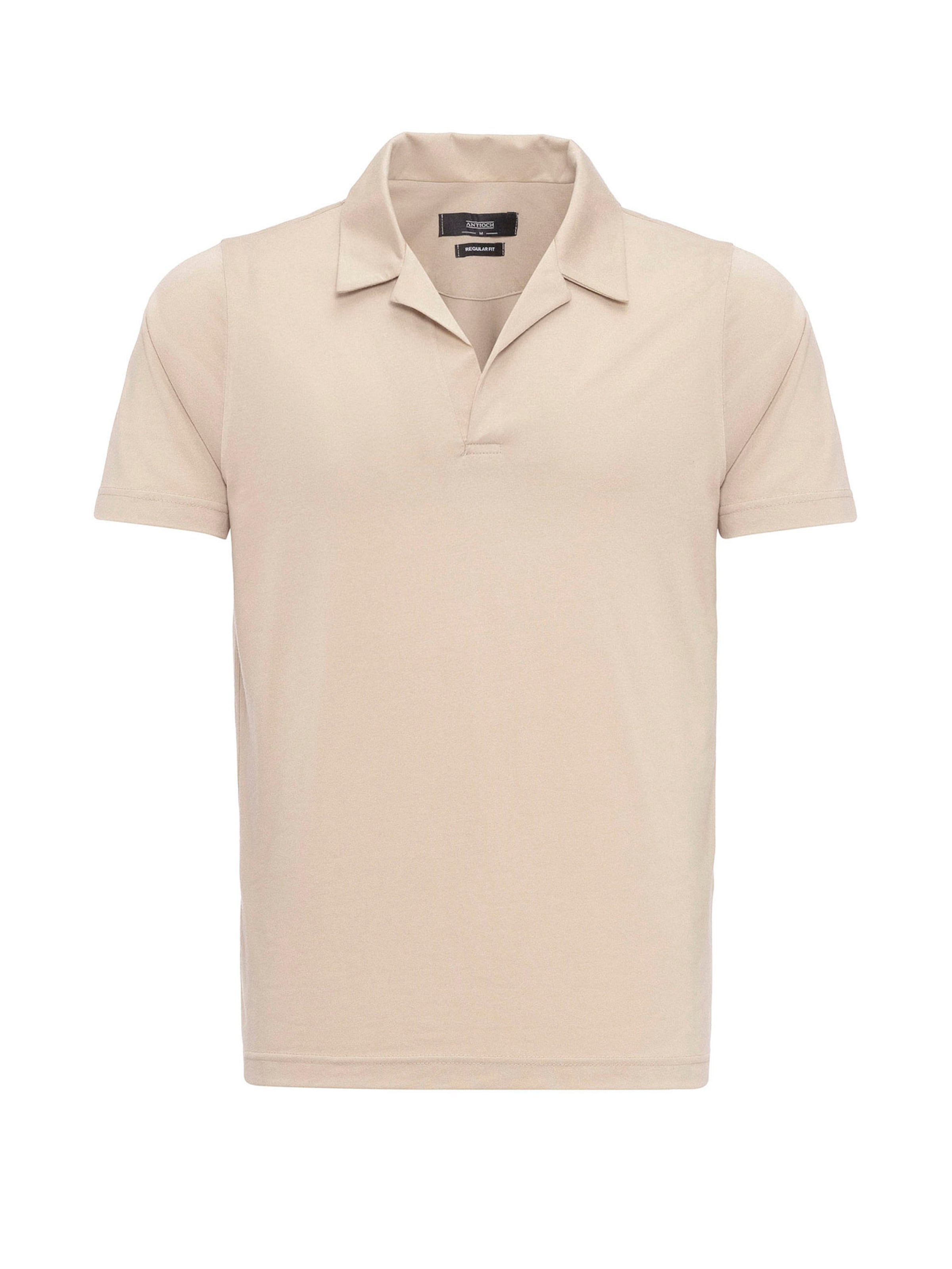 Antioch T-shirt i beige: framsida