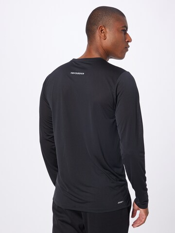 new balance - Camiseta funcional en negro