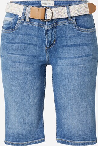 Regular Jeans de la Sublevel pe albastru: față