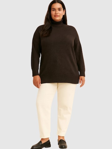 Vero Moda Curve - Jersey en marrón