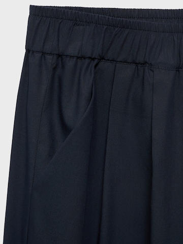 MANGO Bootcut Hlače 'TOMY-H' | modra barva