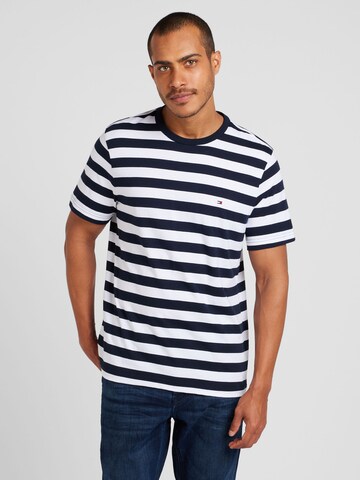 TOMMY HILFIGER - Camiseta 'ESSENTIAL' en blanco: frente