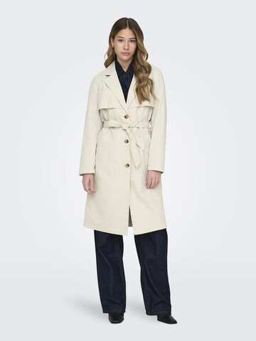 JDY Between-Seasons Coat in Beige