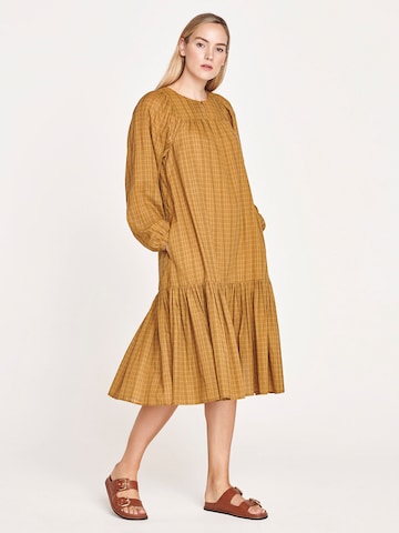 Thought - Vestido 'Nona' em amarelo: frente