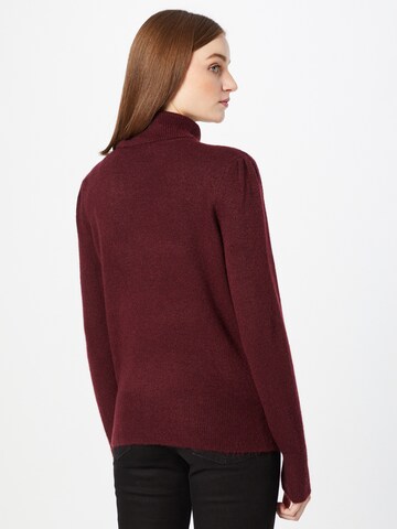 VILA Sweater 'ESHY' in Red