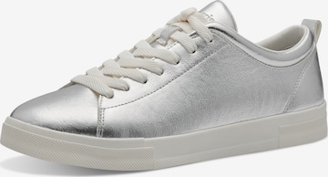 TAMARIS Sneakers laag in Zilver: voorkant