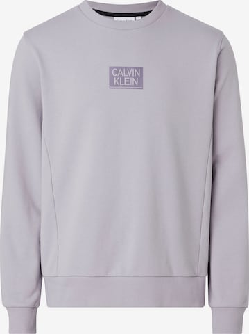 Calvin Klein Sweatshirt in Purple: front