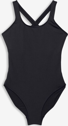 ESPRIT Swimsuit in Black: front