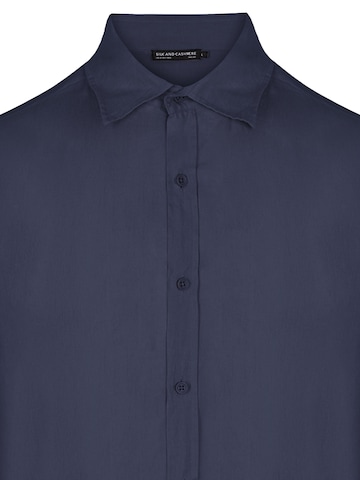 SILK & CASHMERE Shirt in Blue
