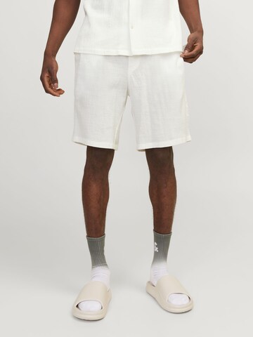 JACK & JONES Loosefit Bukser i hvid: forside