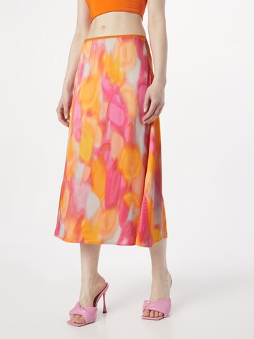 KAREN BY SIMONSEN - Falda 'Idris' en rosa: frente