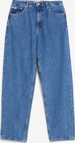 Calvin Klein Jeans - Perna larga Calças de ganga em azul: frente