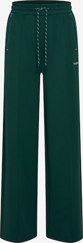 The Jogg Concept Wide leg Pants 'SIMA' in Green: front