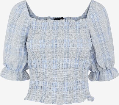 PIECES Bluza 'Tallulah' u svijetloplava / crna / bijela, Pregled proizvoda