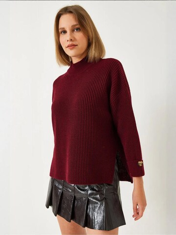 Pullover di Bianco Lucci in rosso