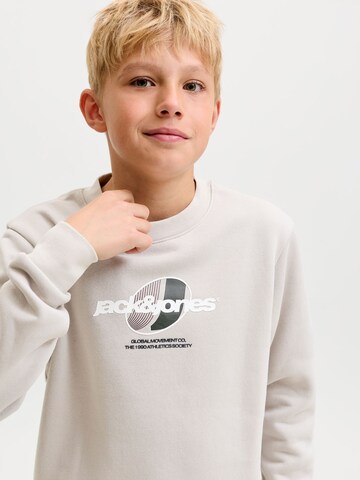 Jack & Jones Junior Sweatshirt 'JCOClub Branding' in Beige