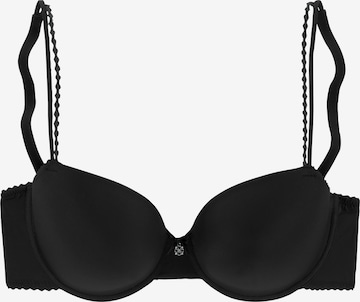 LASCANA Push-up Bra in Black: front