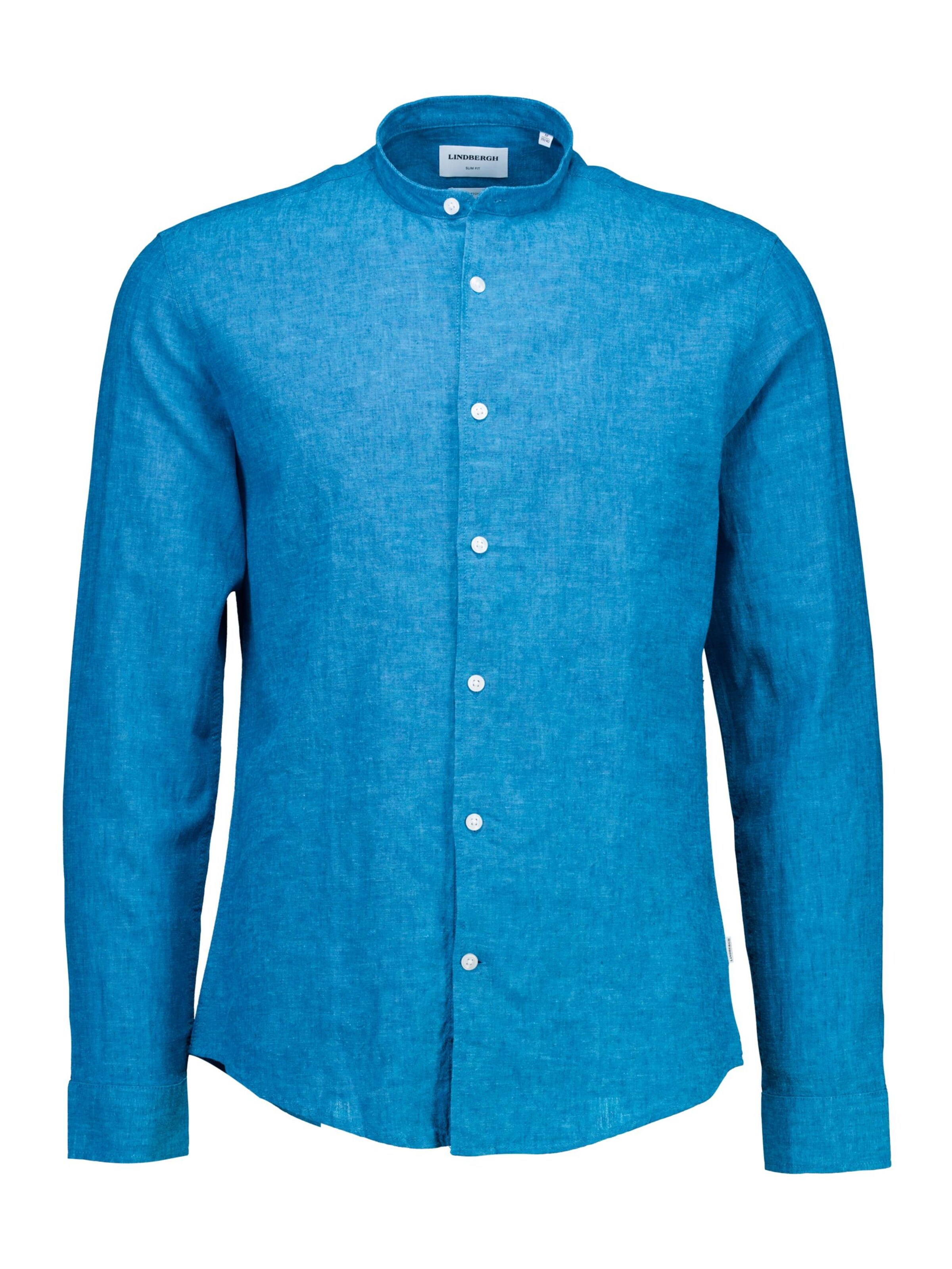 Lindbergh Button Up Shirt in Blue: front
