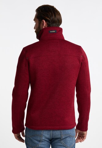 Veste en polaire Schmuddelwedda en rouge