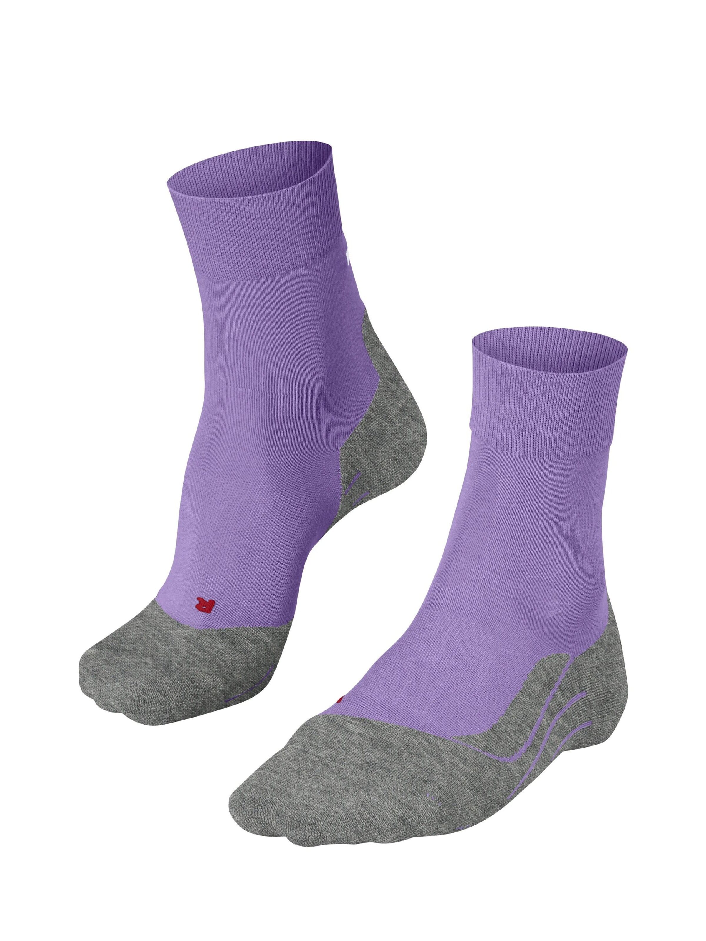 FALKE Athletic Socks 'RU4 Endurance' in Purple: front