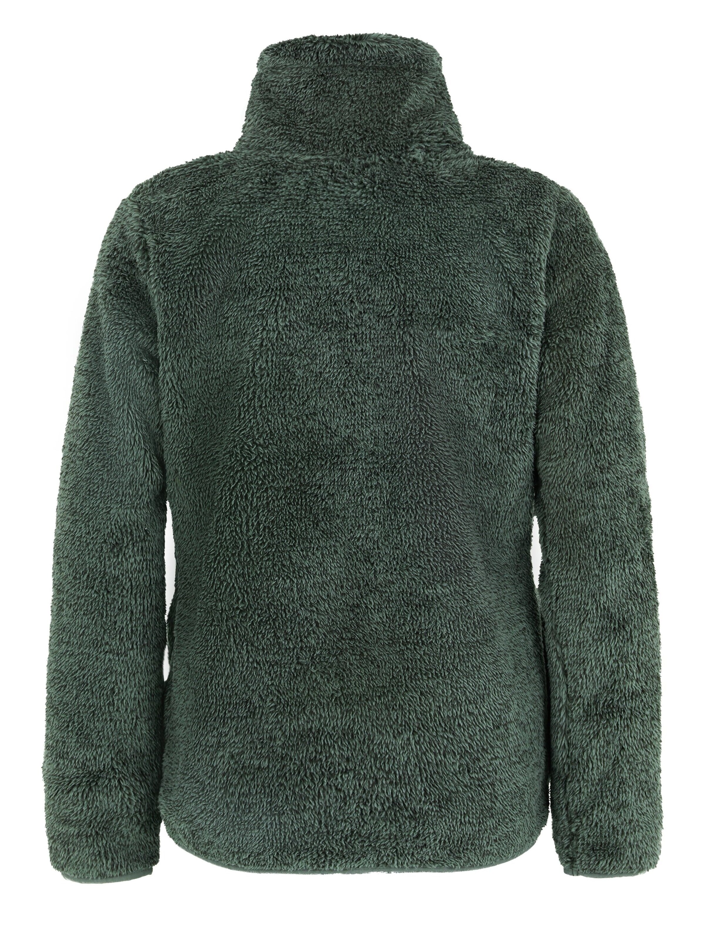 PROTEST Fleece jacket 'Riri JR' in Green