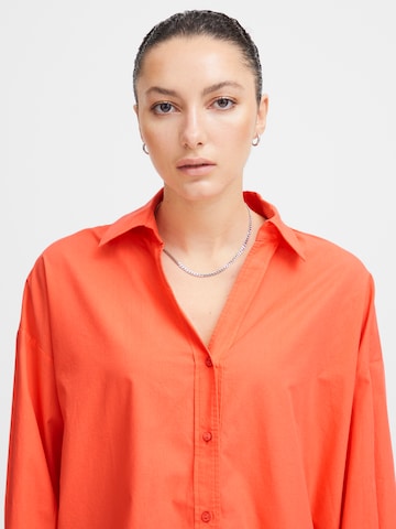 Camicia da donna 'IHESTAMA' di ICHI in arancione