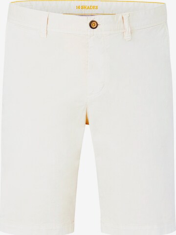 REDPOINT Regular Chino Pants in White: front