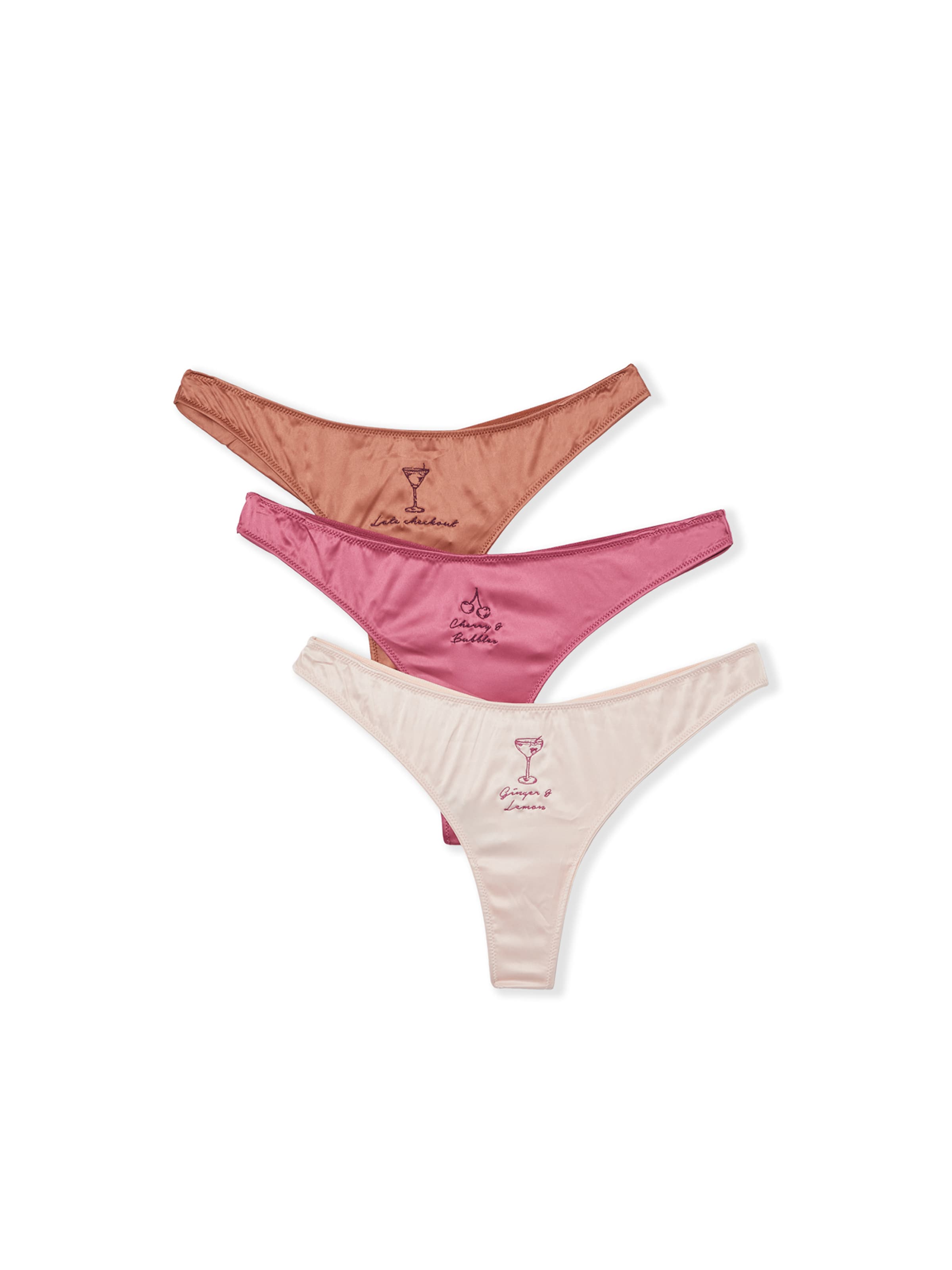 ETAM String 'Ginger' in Bronze: Vorderseite