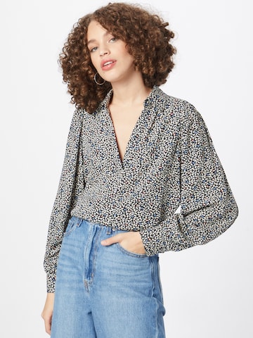 s.Oliver Blouse in Blue: front