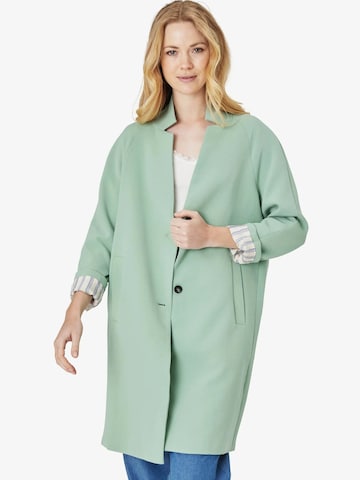 Noa Noa Tussenmantel 'Emma' in Groen: voorkant