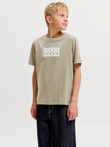 žalia Jack & Jones Junior Marškinėliai 'JCOFUSION'