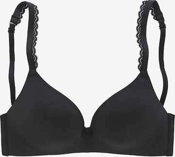 Reggiseno di s.Oliver in nero: frontale