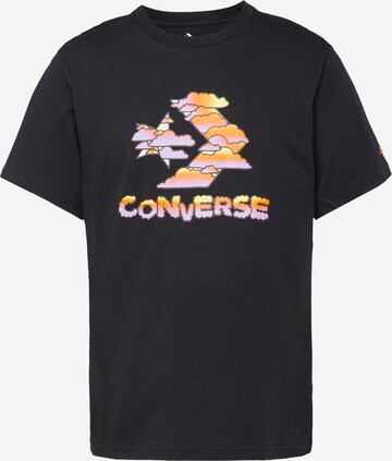 CONVERSE T-Shirt in Schwarz: predná strana